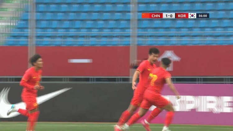 U22國(guó)足1-0韓國(guó)全場(chǎng)數(shù)據(jù)：控球率49%落后韓國(guó)，10射7正領(lǐng)先對(duì)手