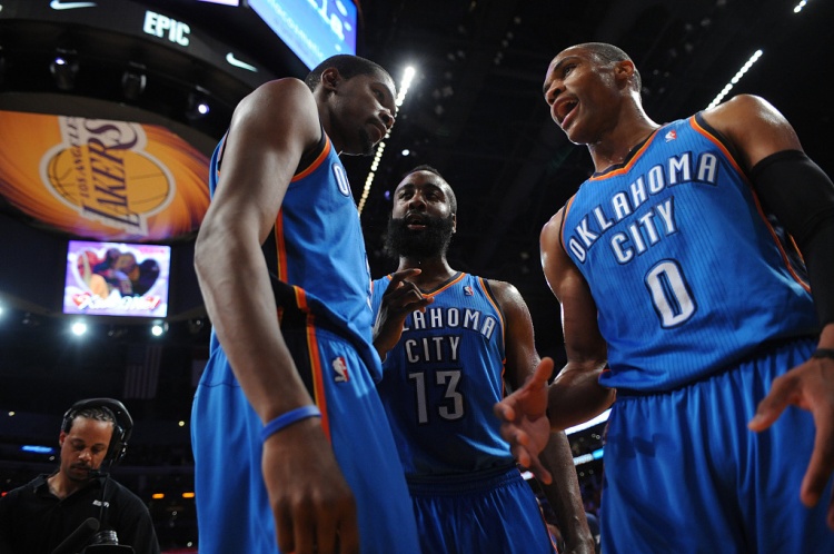 雷霆三少得分全部進入歷史前20！他們是NBA歷史最大的如果嗎？