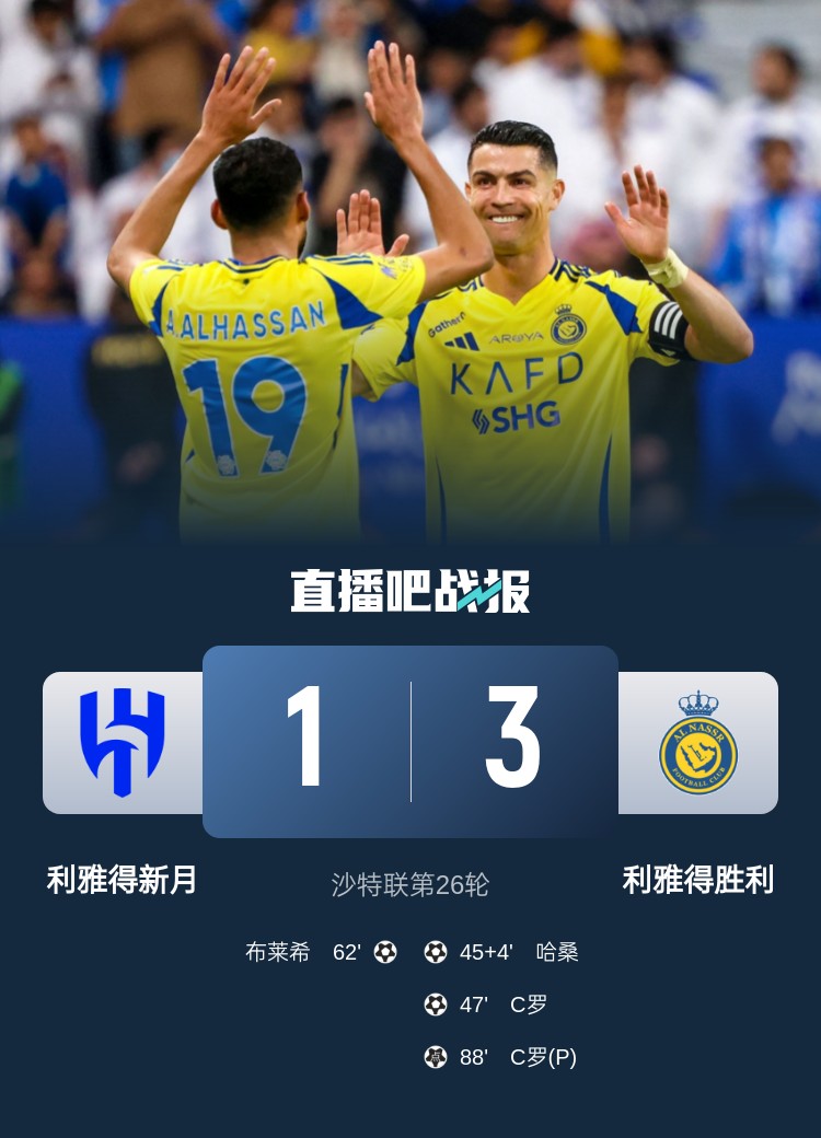 新月后衛(wèi)坦承德比表現(xiàn)：勝利發(fā)揮更勝一籌，我們必須彌補(bǔ)+糾錯(cuò)